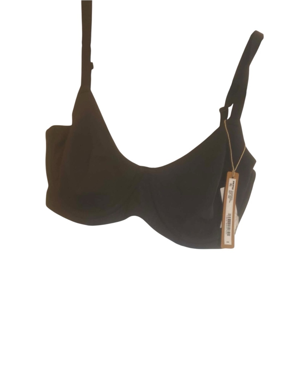 NWT Skims Fits Everybody Unlined Demi Bra ONYX Size 34DD